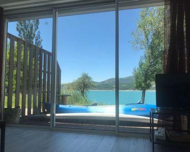 Rez De Plage-Canoe+Paddle-70M² Savines Exteriér fotografie