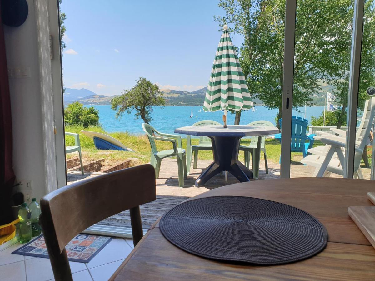 Rez De Plage-Canoe+Paddle-70M² Savines Exteriér fotografie